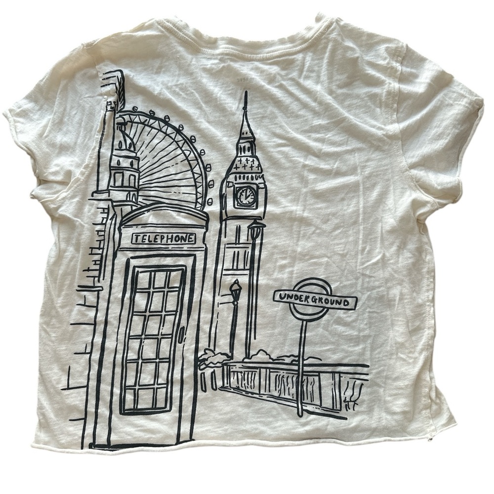 Maeve White London Graphic Tee